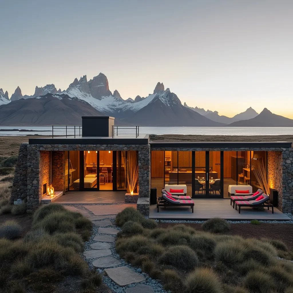 Hotel boutique de lujo en la Patagonia argentina